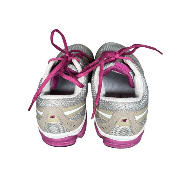 New Balance Womens 690 Gray Pink Sneakers Size 8 - Picture 3 of 10